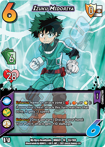 Izuku Midoriya [Series 1 Unlimited] | Cracking-Singles