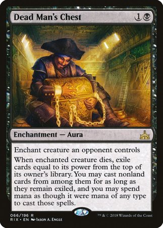 Dead Man's Chest [Rivals of Ixalan] | Cracking-Singles