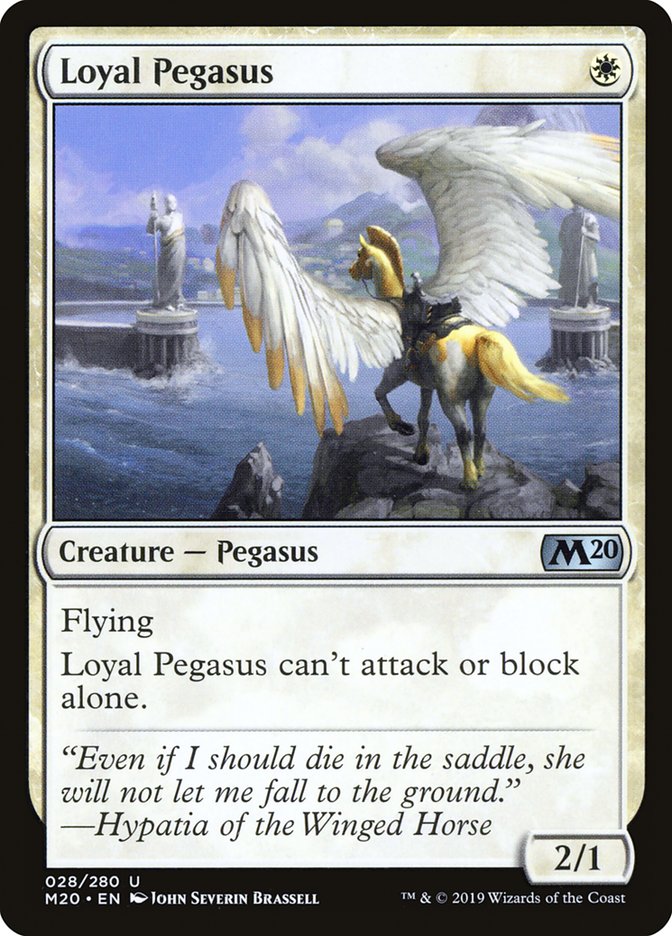 Loyal Pegasus [Core Set 2020] | Cracking-Singles