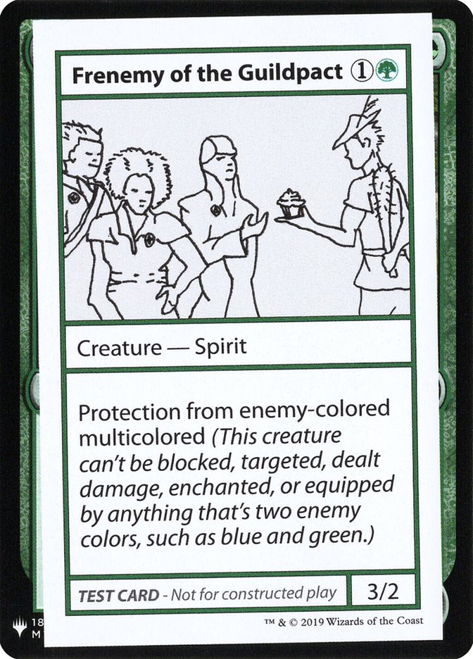 Frenemy of the Guildpact [Mystery Booster Playtest Cards] | Cracking-Singles