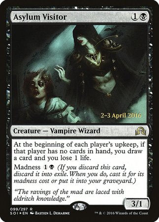 Asylum Visitor [Shadows over Innistrad Promos] | Cracking-Singles