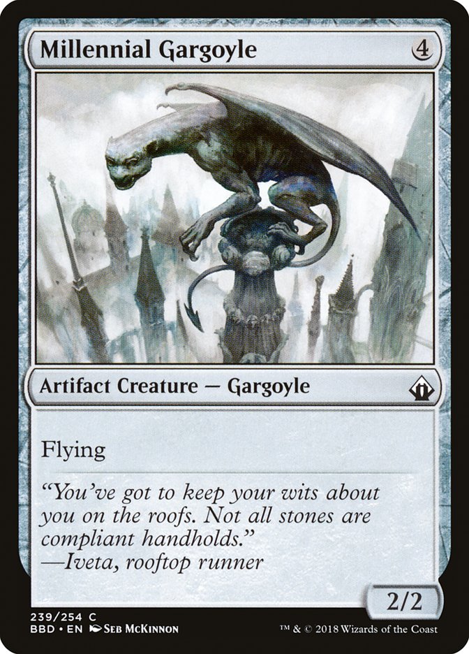 Millennial Gargoyle [Battlebond] | Cracking-Singles