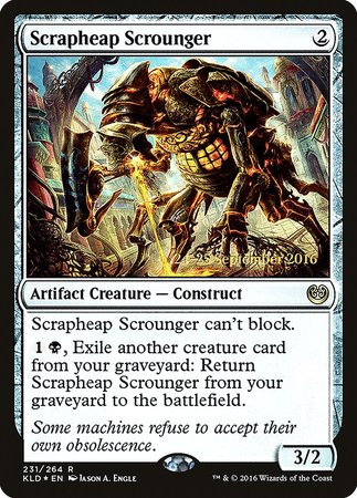 Scrapheap Scrounger [Kaladesh Promos] | Cracking-Singles