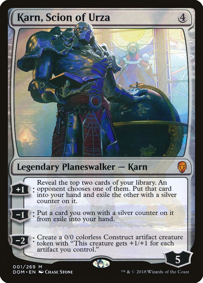 Karn, Scion of Urza [Dominaria] | Cracking-Singles