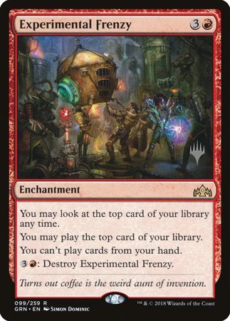 Experimental Frenzy [Guilds of Ravnica Promos] | Cracking-Singles