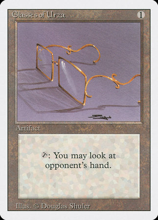 Glasses of Urza [Revised Edition] | Cracking-Singles