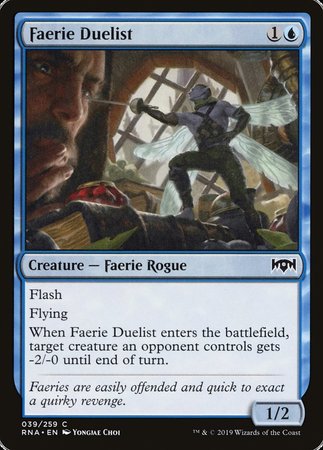 Faerie Duelist [Ravnica Allegiance] | Cracking-Singles