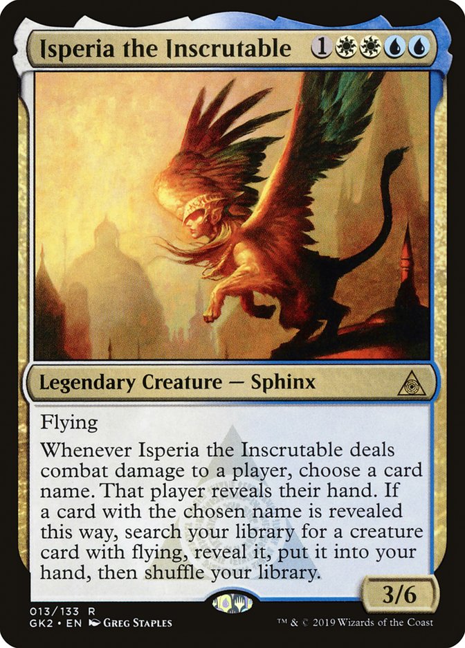 Isperia the Inscrutable [Ravnica Allegiance Guild Kit] | Cracking-Singles