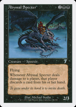 Abyssal Specter [Seventh Edition] | Cracking-Singles