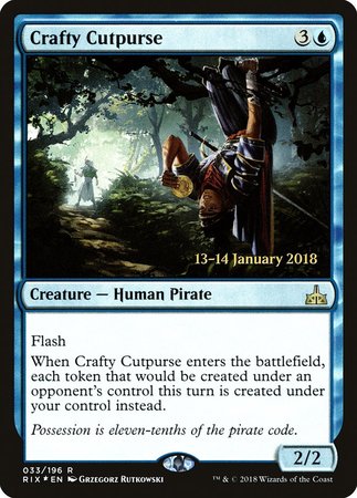 Crafty Cutpurse [Rivals of Ixalan Promos] | Cracking-Singles