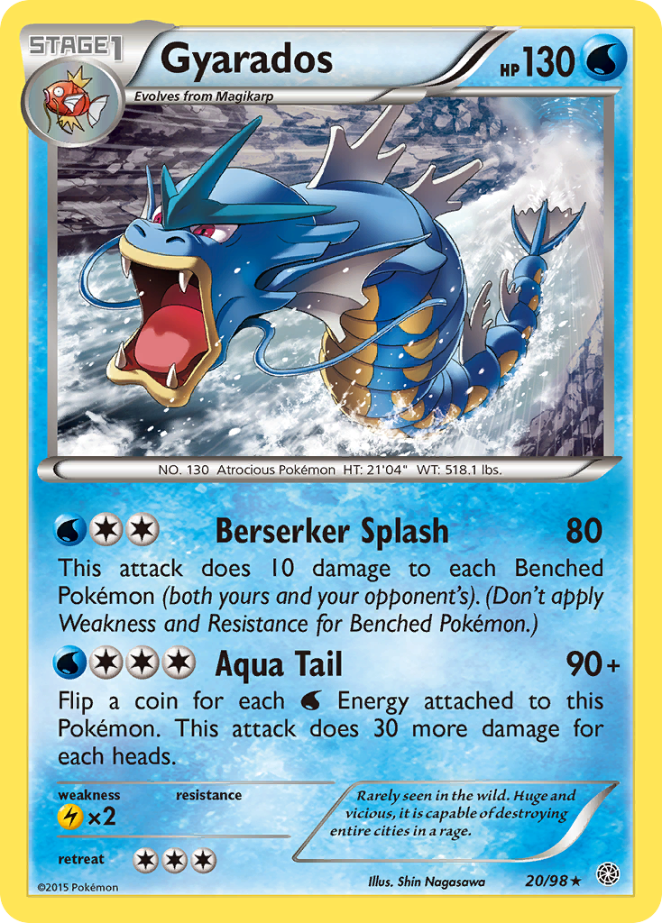 Gyarados (20/98) [XY: Ancient Origins] | Cracking-Singles