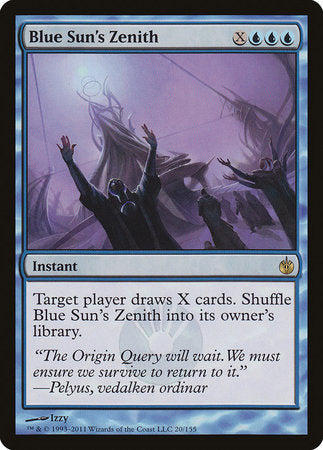 Blue Sun's Zenith [Mirrodin Besieged] | Cracking-Singles