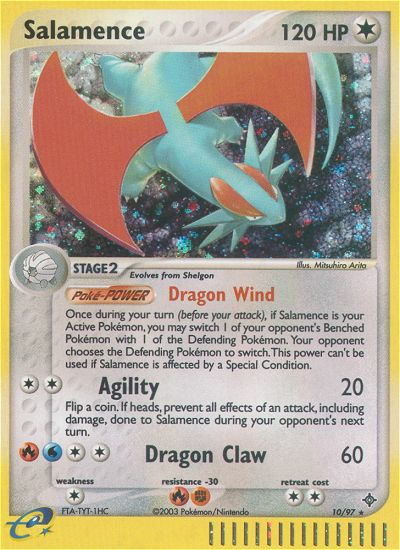 Salamence (10/97) [EX: Dragon] | Cracking-Singles