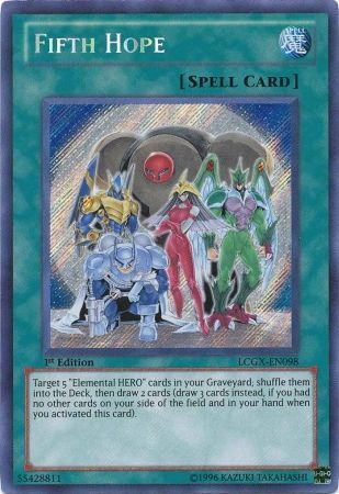 Fifth Hope [LCGX-EN098] Secret Rare | Cracking-Singles