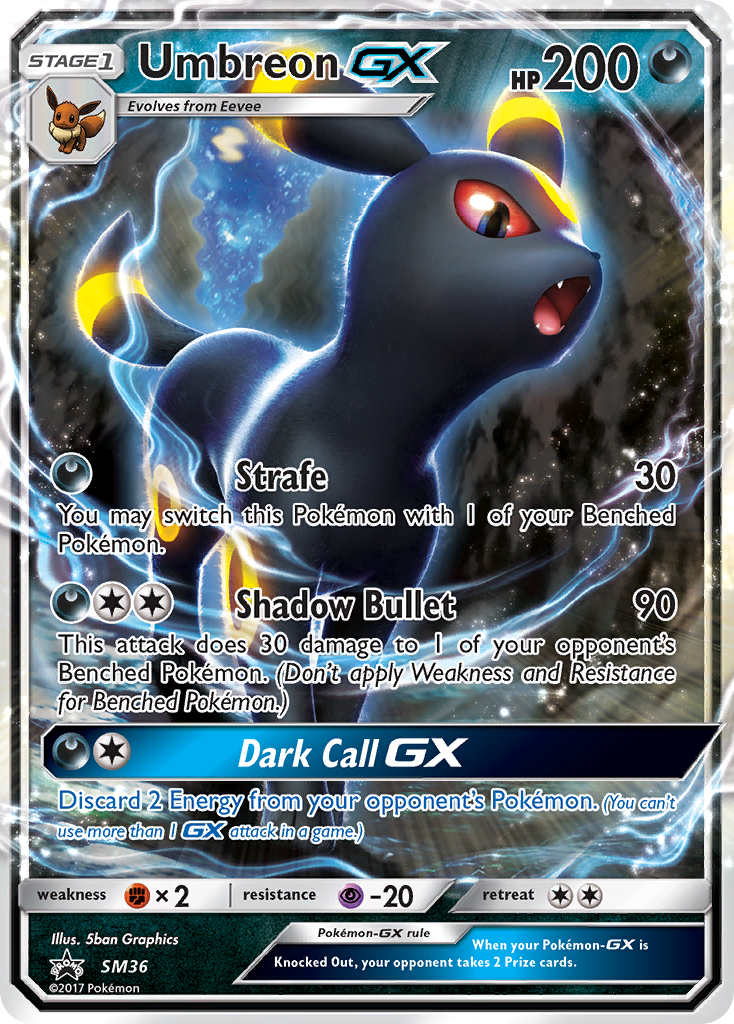 Umbreon GX (SM36) [Sun & Moon: Black Star Promos] | Cracking-Singles