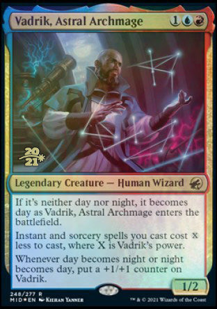 Vadrik, Astral Archmage [Innistrad: Midnight Hunt Prerelease Promos] | Cracking-Singles