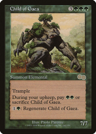 Child of Gaea [Urza's Saga] | Cracking-Singles