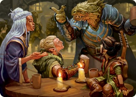 You Meet in a Tavern Art Card [Dungeons & Dragons: Adventures in the Forgotten Realms Art Series] | Cracking-Singles