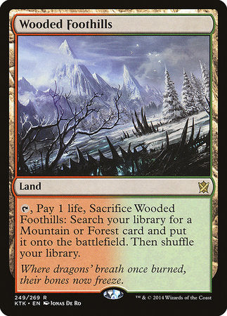 Wooded Foothills [Khans of Tarkir] | Cracking-Singles