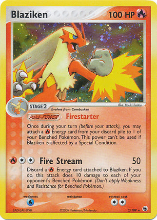 Blaziken (3/109) (Cosmos Holo) [EX: Battle Stadium] | Cracking-Singles