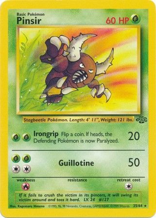 Pinsir (25/64) [Jungle Unlimited] | Cracking-Singles