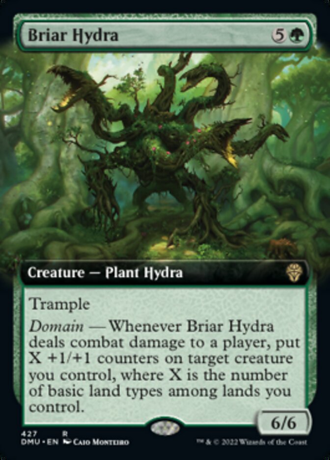 Briar Hydra (Extended Art) [Dominaria United] | Cracking-Singles