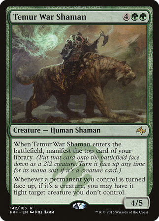 Temur War Shaman [Fate Reforged] | Cracking-Singles