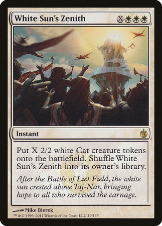 White Sun's Zenith [Mirrodin Besieged] | Cracking-Singles