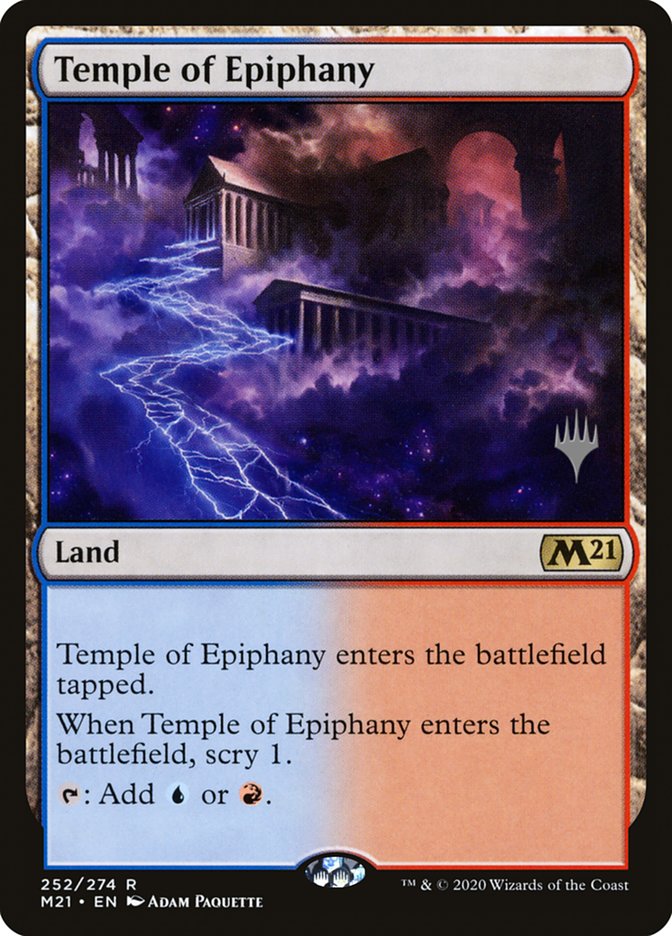 Temple of Epiphany (Promo Pack) [Core Set 2021 Promos] | Cracking-Singles