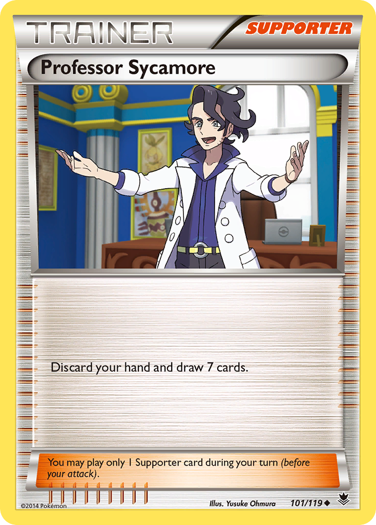 Professor Sycamore (101/119) [XY: Phantom Forces] | Cracking-Singles