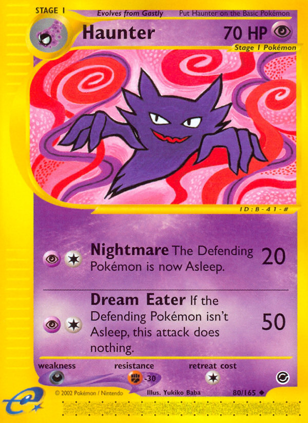 Haunter (80/165) [Expedition: Base Set] | Cracking-Singles