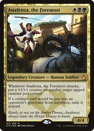 Anafenza, the Foremost [Khans of Tarkir Promos] | Cracking-Singles