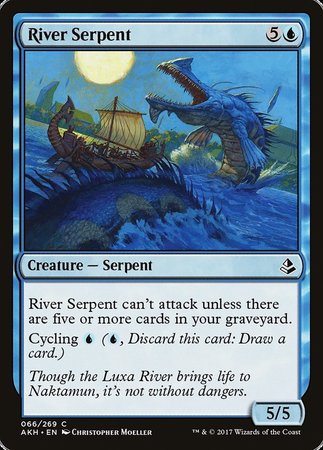 River Serpent [Amonkhet] | Cracking-Singles