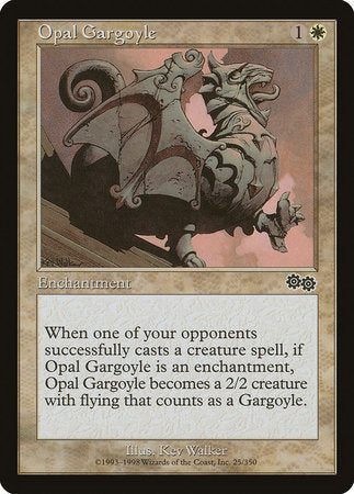 Opal Gargoyle [Urza's Saga] | Cracking-Singles