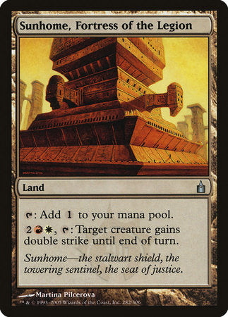 Sunhome, Fortress of the Legion [Ravnica: City of Guilds] | Cracking-Singles