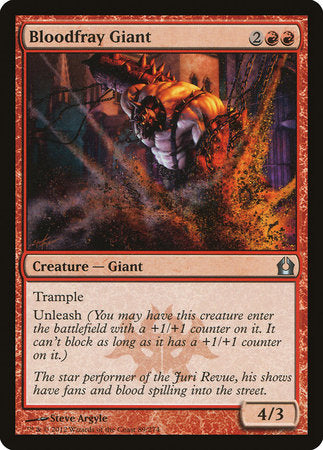 Bloodfray Giant [Return to Ravnica] | Cracking-Singles