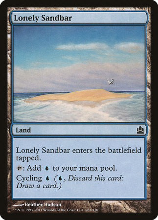 Lonely Sandbar [Commander 2011] | Cracking-Singles