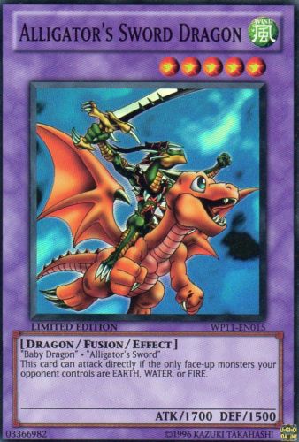 Alligator's Sword Dragon [WP11-EN015] Super Rare | Cracking-Singles