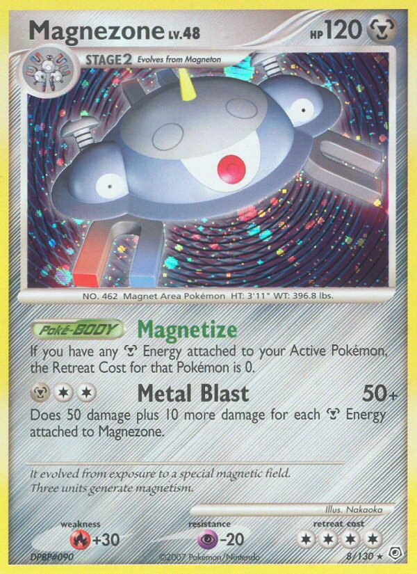 Magnezone (8/130) [Diamond & Pearl: Base Set] | Cracking-Singles