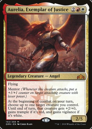 Aurelia, Exemplar of Justice [Guilds of Ravnica] | Cracking-Singles