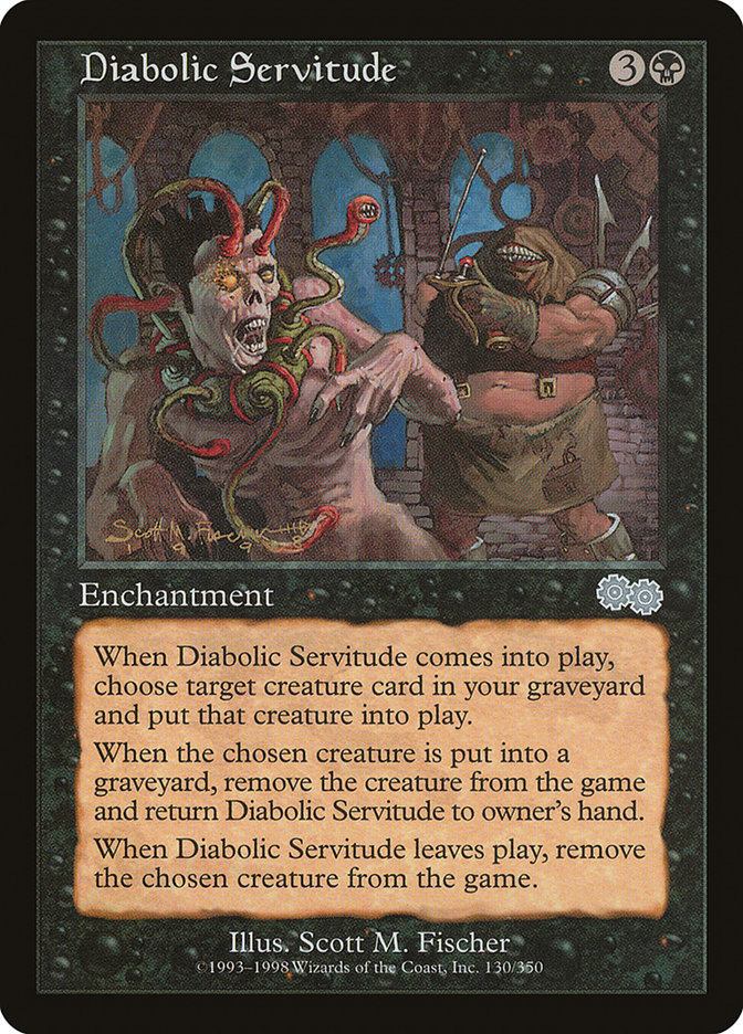 Diabolic Servitude [Urza's Saga] | Cracking-Singles