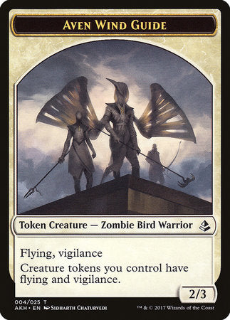 Aven Wind Guide Token [Amonkhet Tokens] | Cracking-Singles