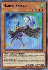 Harpie Oracle (Purple) [LDS2-EN077] Ultra Rare | Cracking-Singles