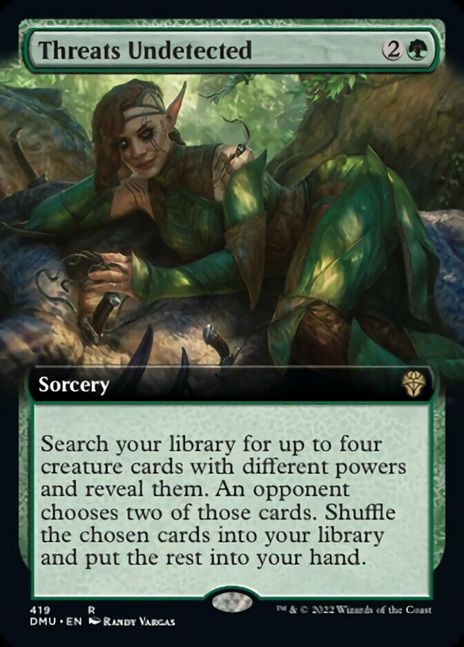 Threats Undetected (Extended Art) [Dominaria United] | Cracking-Singles