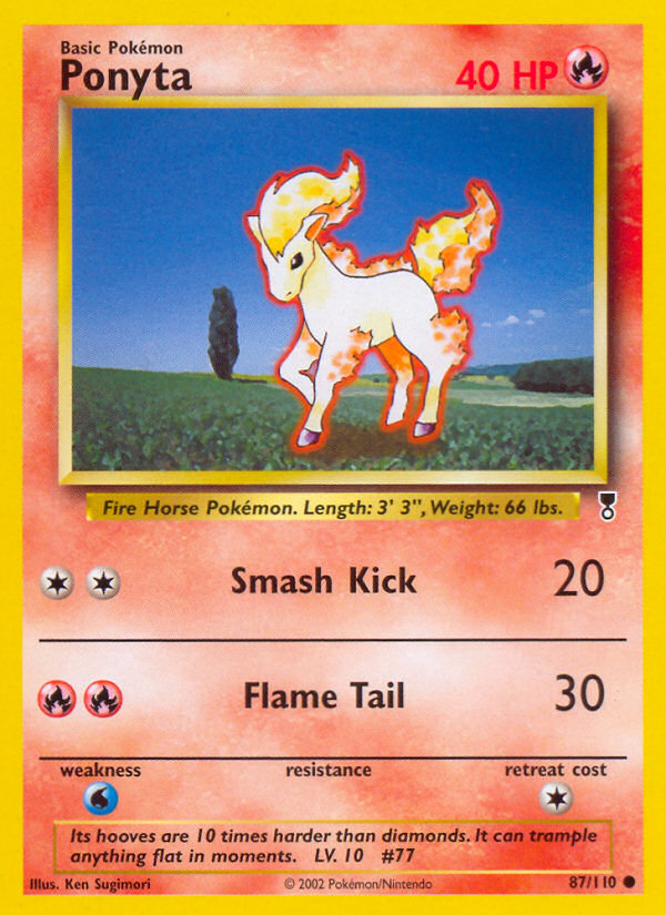 Ponyta (87/110) [Legendary Collection] | Cracking-Singles