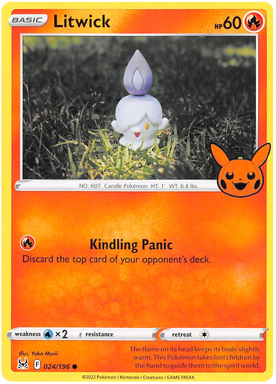 Litwick (024/196) [Trick or Trade 2023] | Cracking-Singles