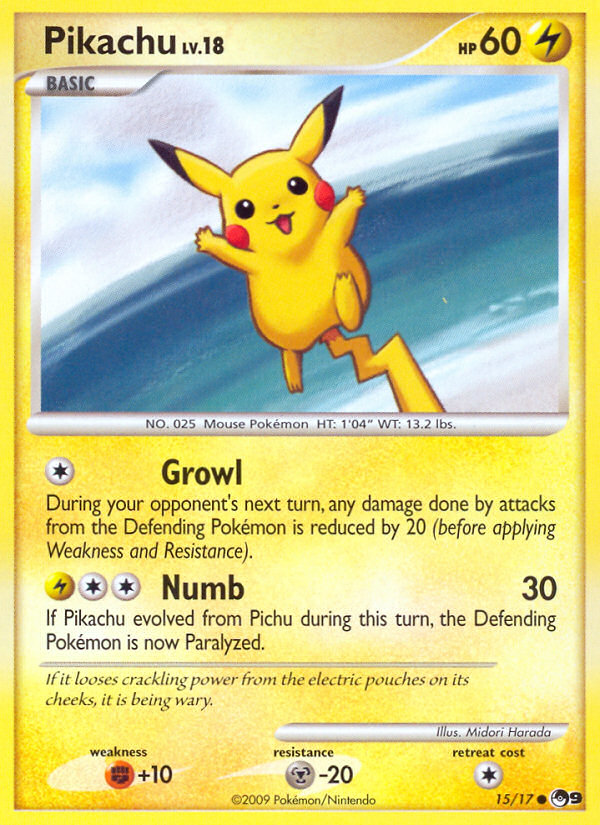 Pikachu (15/17) [POP Series 9] | Cracking-Singles