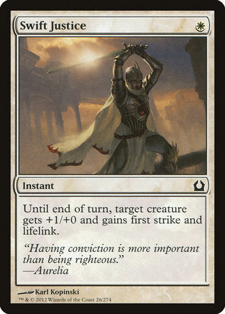 Swift Justice [Return to Ravnica] | Cracking-Singles