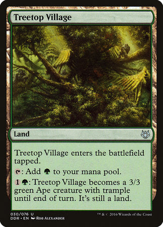 Treetop Village [Duel Decks: Nissa vs. Ob Nixilis] | Cracking-Singles