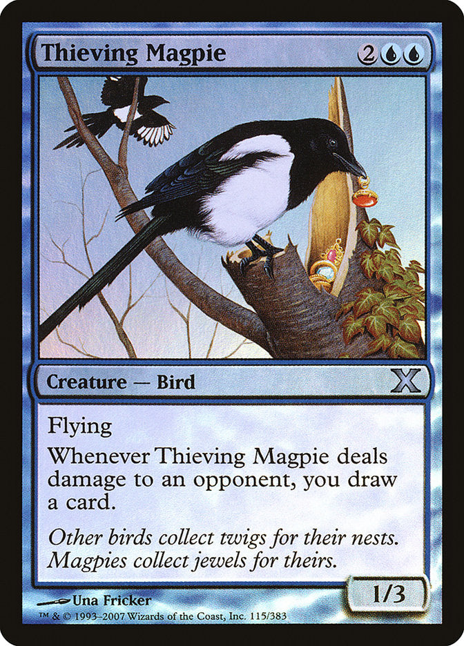 Thieving Magpie (Premium Foil) [Tenth Edition] | Cracking-Singles